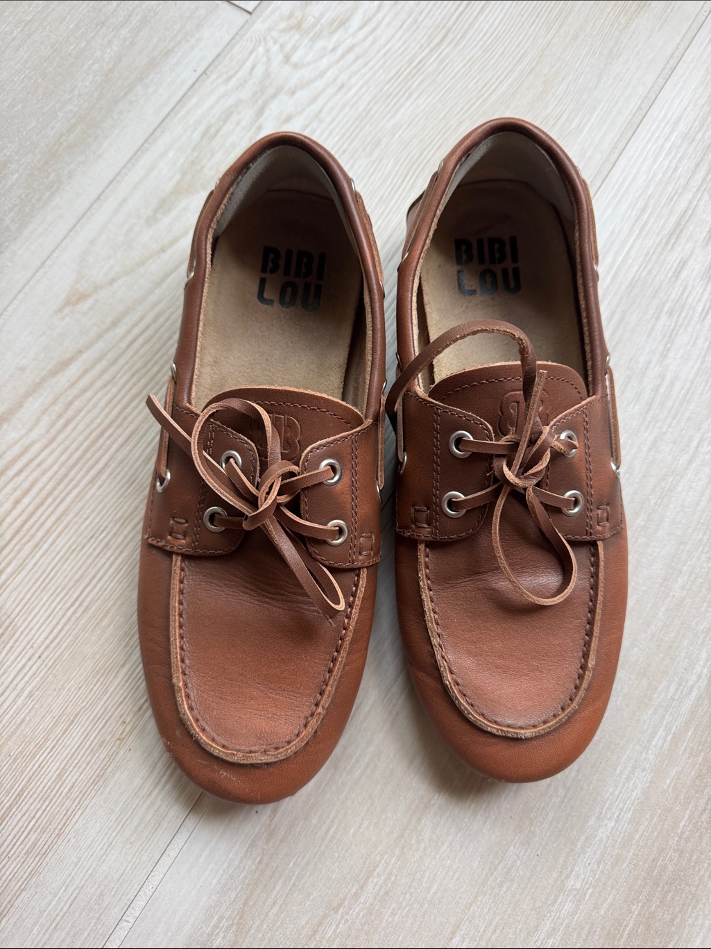 Anthropologie Bibi Lou Boat Shoes Size 39